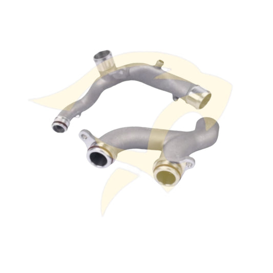 3.0L & 5.0L S/C Upper & Lower Outlet Water Pipe Alloy Upgrade - AJ814311 / AJ814312