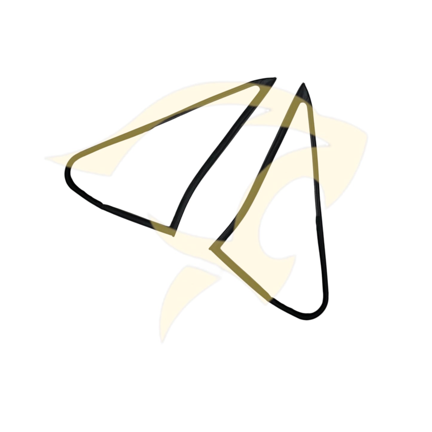 L/H & R/H Front Quarter Light Seal Set - BD17048/49