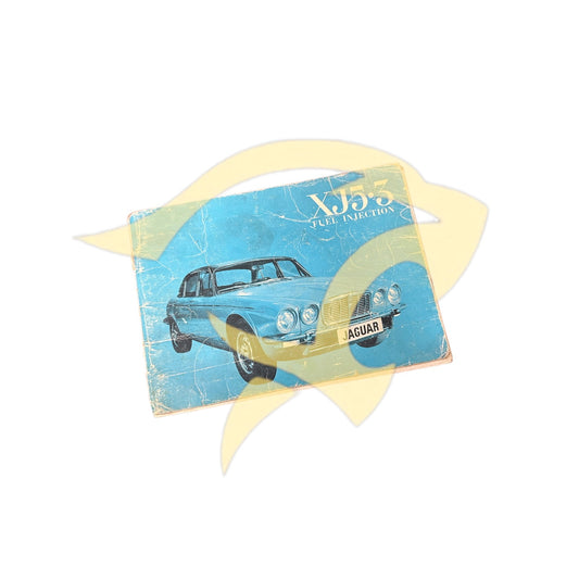 Jaguar XJ12 S2 Fuel Injection Model Owners Handbook