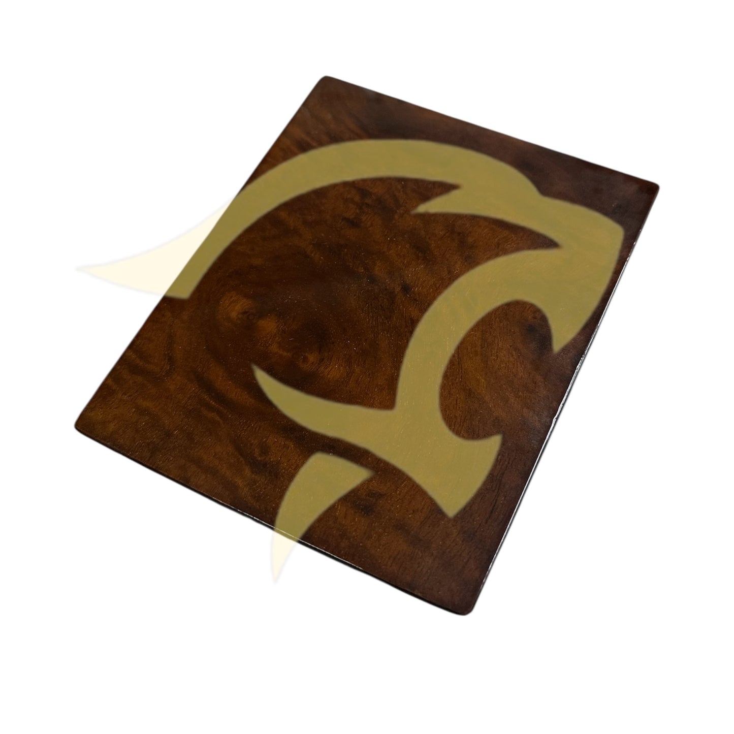 Burr Walnut Rear Console Extension Veneer Finisher - JLM1244