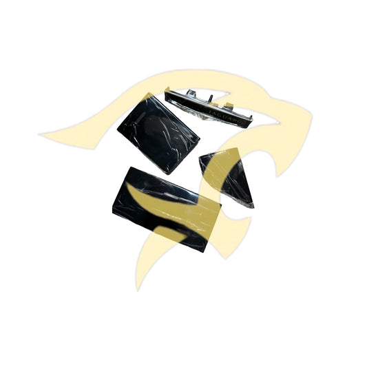 Jaguar 75 Dark Grey Oak Centre Console Veneer Kit - C2Z17611