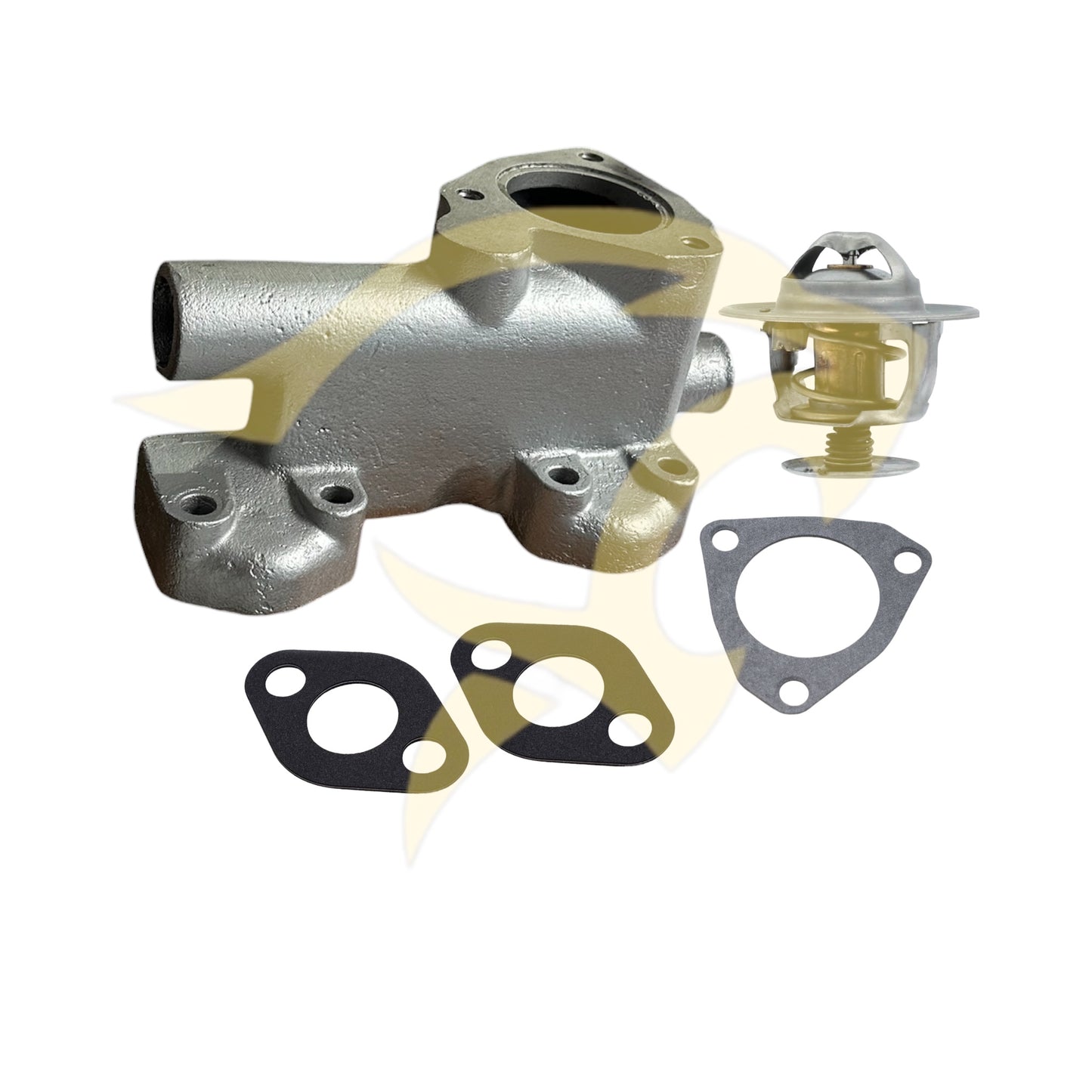 L/H Thermostat Housing Set with Thermostat - C39885