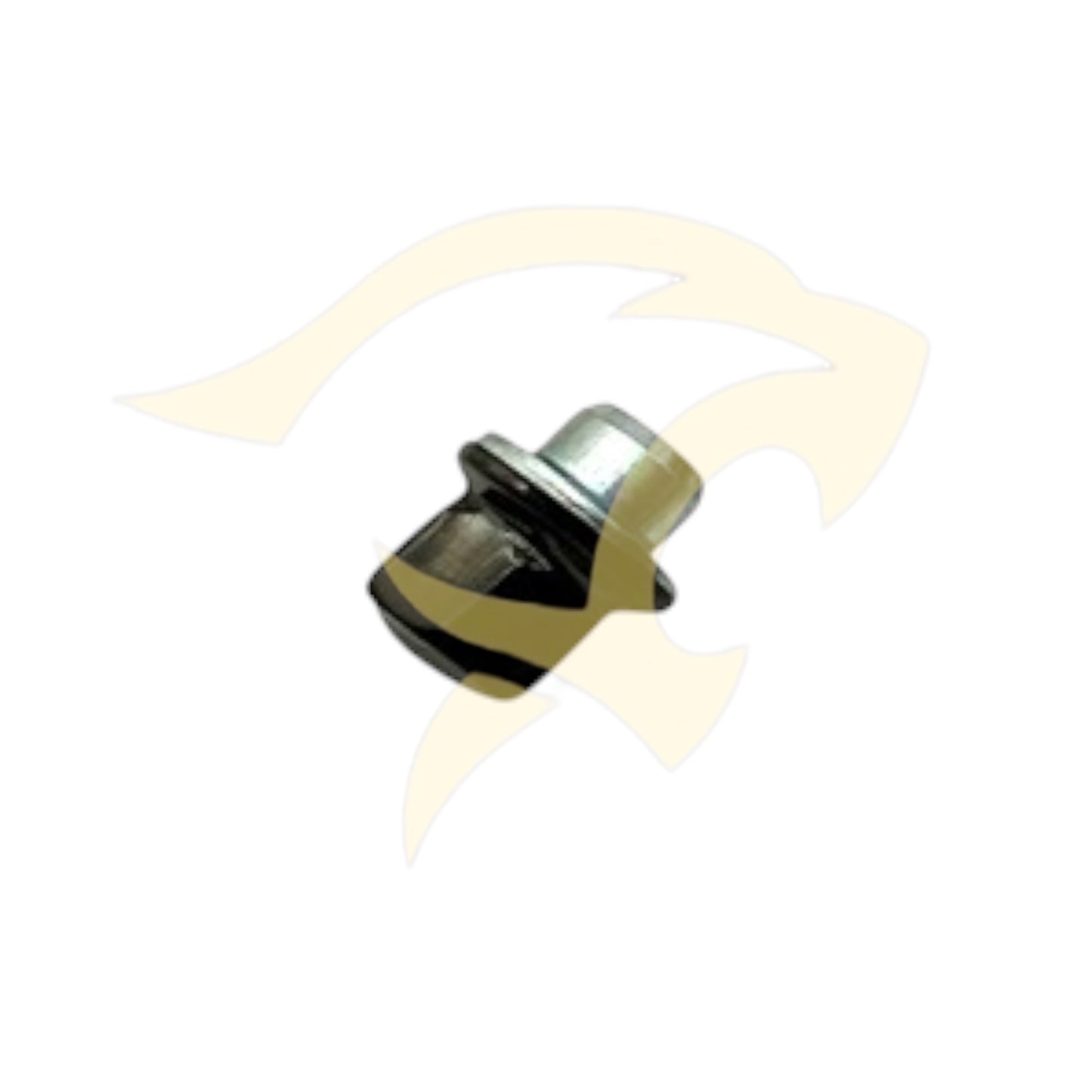 Black Capped Road Wheel Nut - CCC7028B