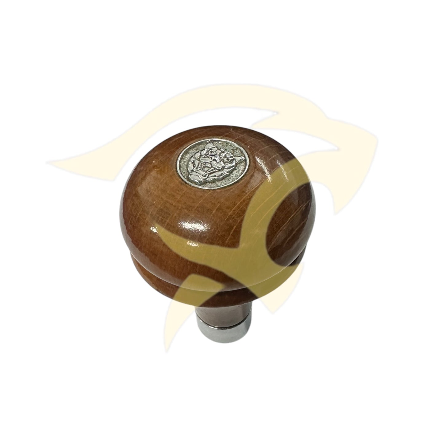 Automatic Gear Knob Walnut & Chrome- JLM2083