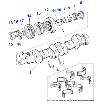 4.2L Crankshaft Plug - C23761