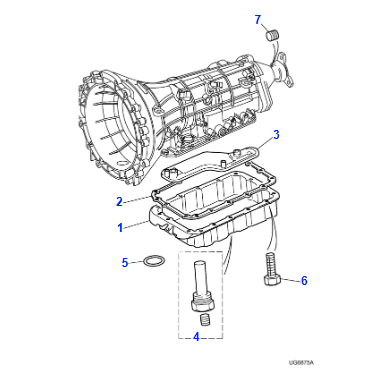 Sump Pan Gasket Automatic - XR814422