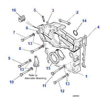 V12 Timing Cover Plug - C37925