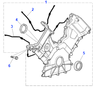 V8 Front Crankshaft Oil Seal - AJ83698