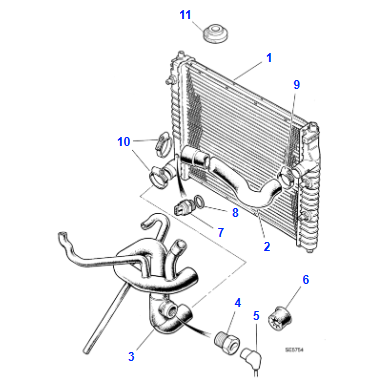 Thermal Switch Gasket - CAC9294