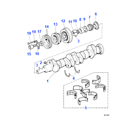 Crankshaft Sealing O-Ring - EAC8101