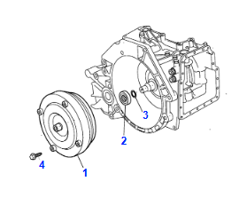 V6 Petrol Torque Convertor & Housing O-Ring - C2S12089