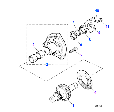 Auxiliary Shaft Bush - EAC2522