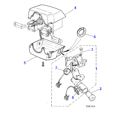 Steering Column Lock - CBC4167