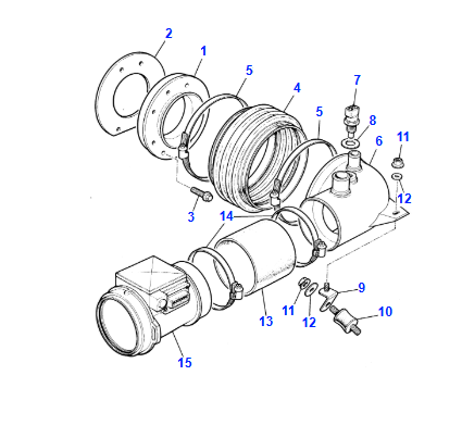 Air Flow Meter Hose / Sleeve - EAC1301