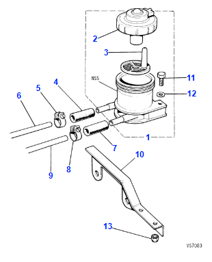 Brake Fluid Reservoir & Sender Assembly - CAC4578