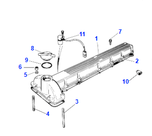 Oil Filler Cap O-Ring - C42511