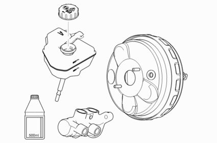 Cylinders & Booster - XJ6 S3