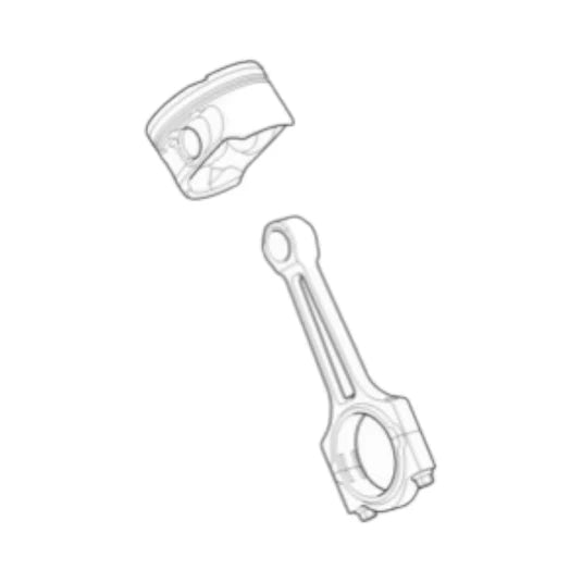 Connecting Rods & Piston - XJ8 / X308