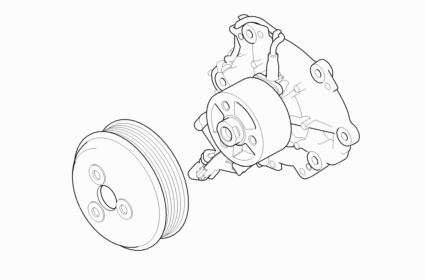 Water Pump - XF 2009 - 2016
