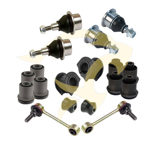 18 Piece Front Suspension Rebuild Kit Upto V.853935- FR18K-XJ8E