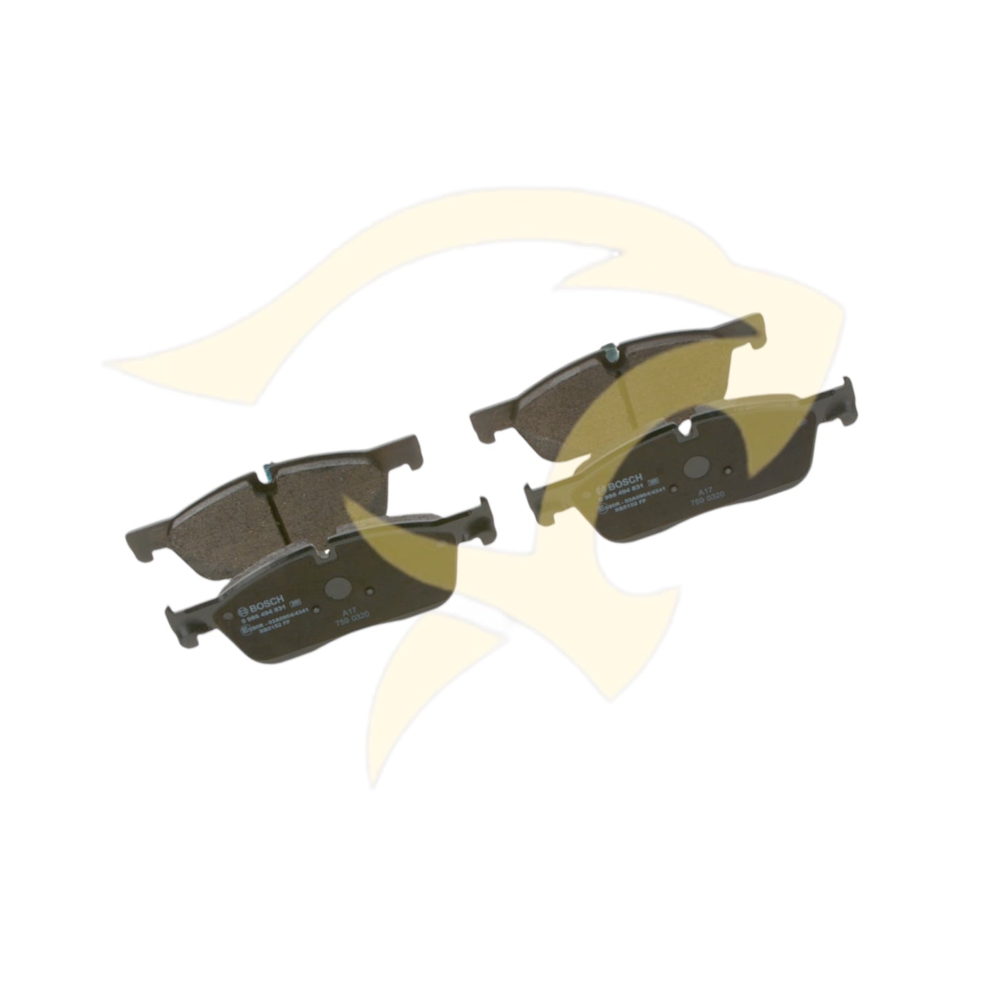 Front Brake Pad Kit for 325mm Disc - T2H53847