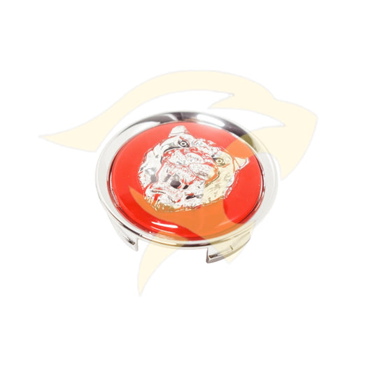 Red & Silver Road Wheel Badge - MNA6249EA