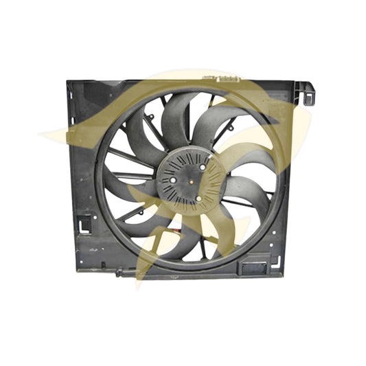 3.0L V6 Diesel Radiator Fan & Fan Shroud Assembly - C2Z10955