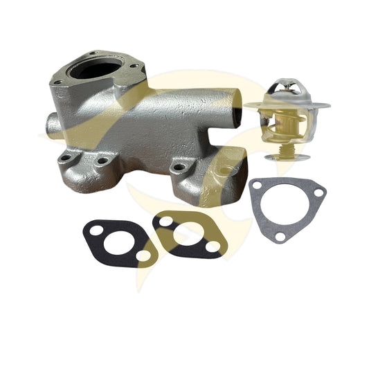 R/H Thermostat Housing Set with Thermostat - C39359