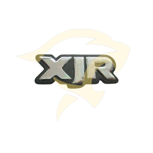 'XJR' Chrome B Post Badge - HNA6092KA