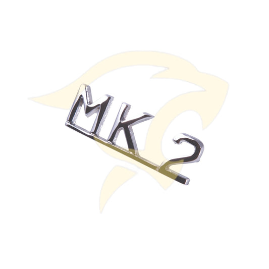 'MK 2' Chrome Boot Badge - BD27194