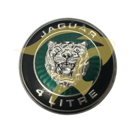 '4 Litre' Bonnet Badge - XR88873