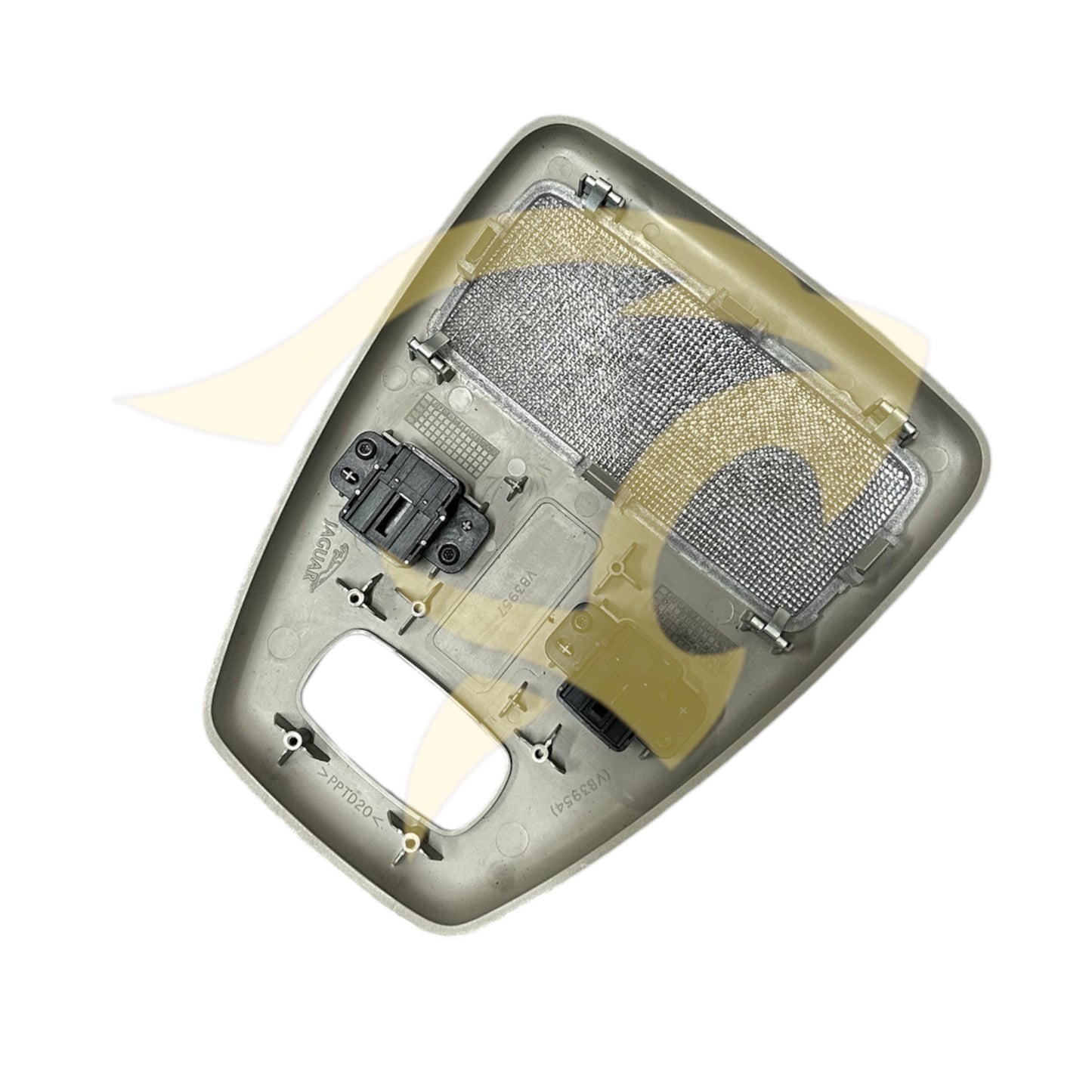 Almond Roof Console Housing with Switches (No Sunroof) - XR826444AGM / XR813125