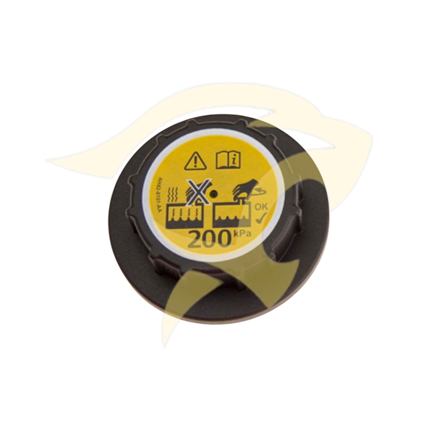 3.0L V6 & 5.0L V8 S/C Expansion Tank Cap (200Kpa) - T4A49210
