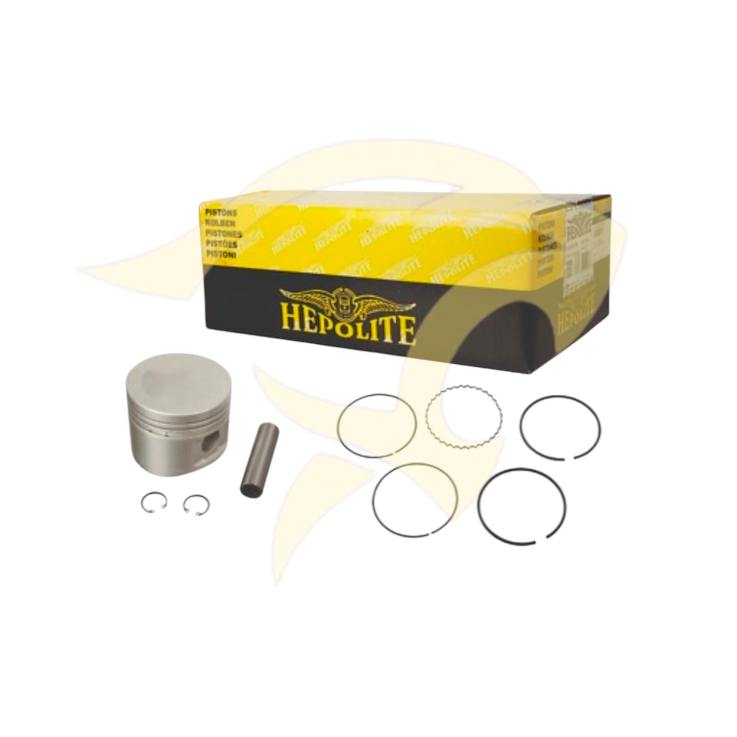 8:1 Standard Piston Set for 3.8L XK Engine - Special Order - C14806/SET