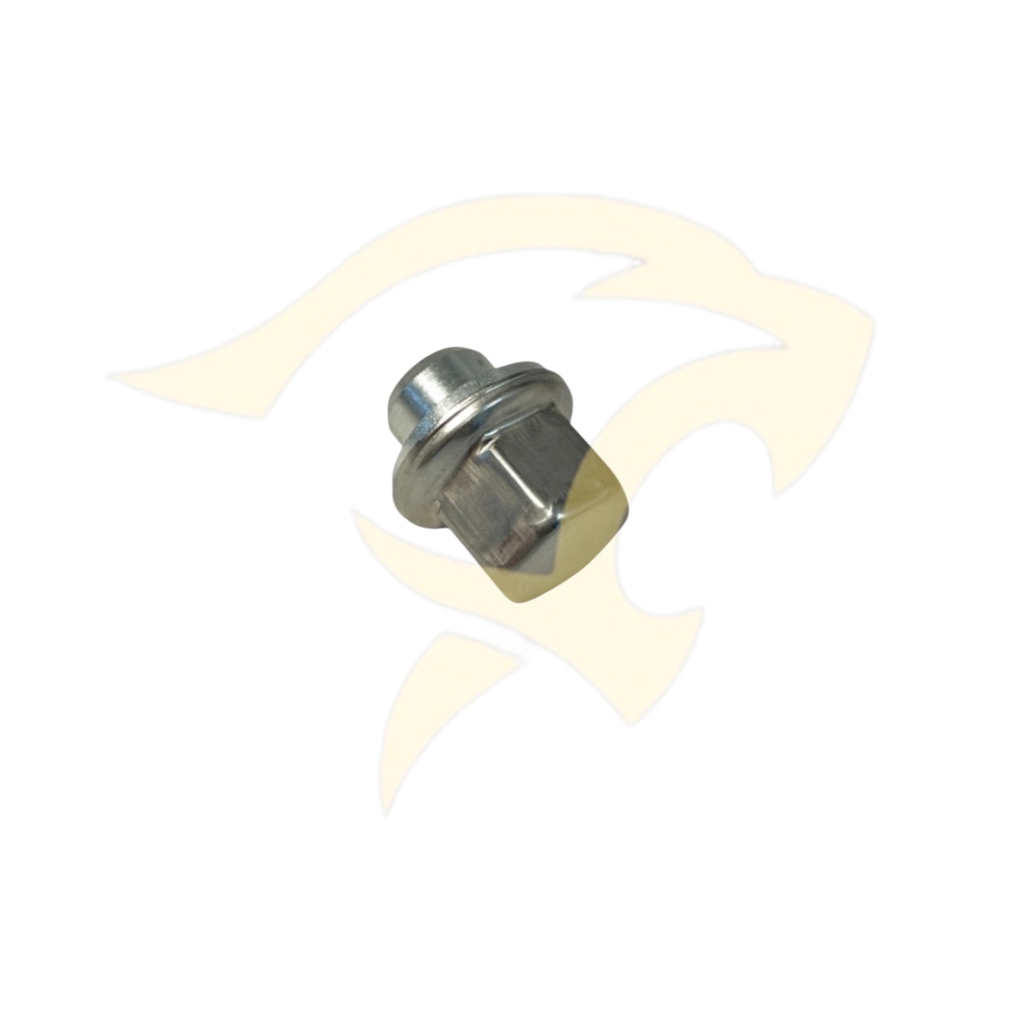 Silver Capped Road Wheel Nut - CCC7028