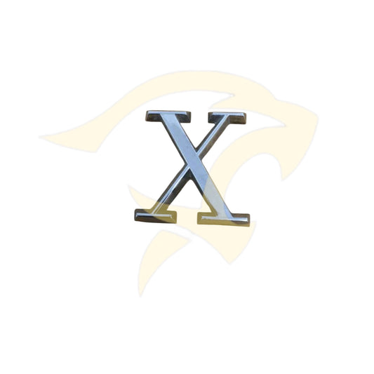 'X' Boot Badge Emblem - BD36076