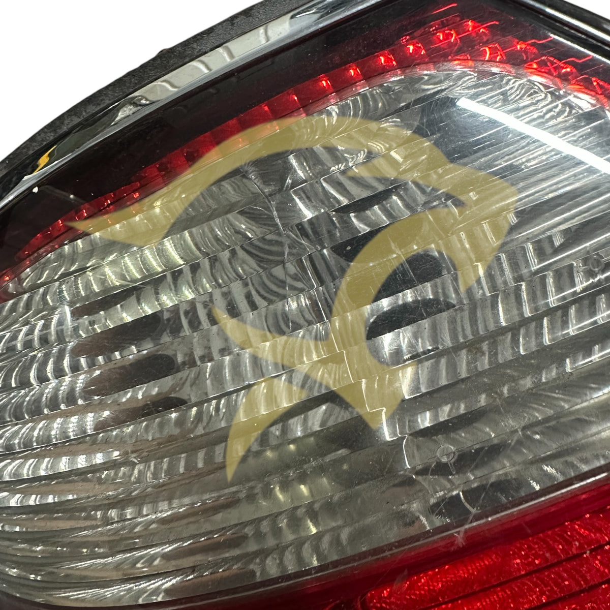 L/H Rear Light Cluster with Chrome Surround - LNC4901CB*SH