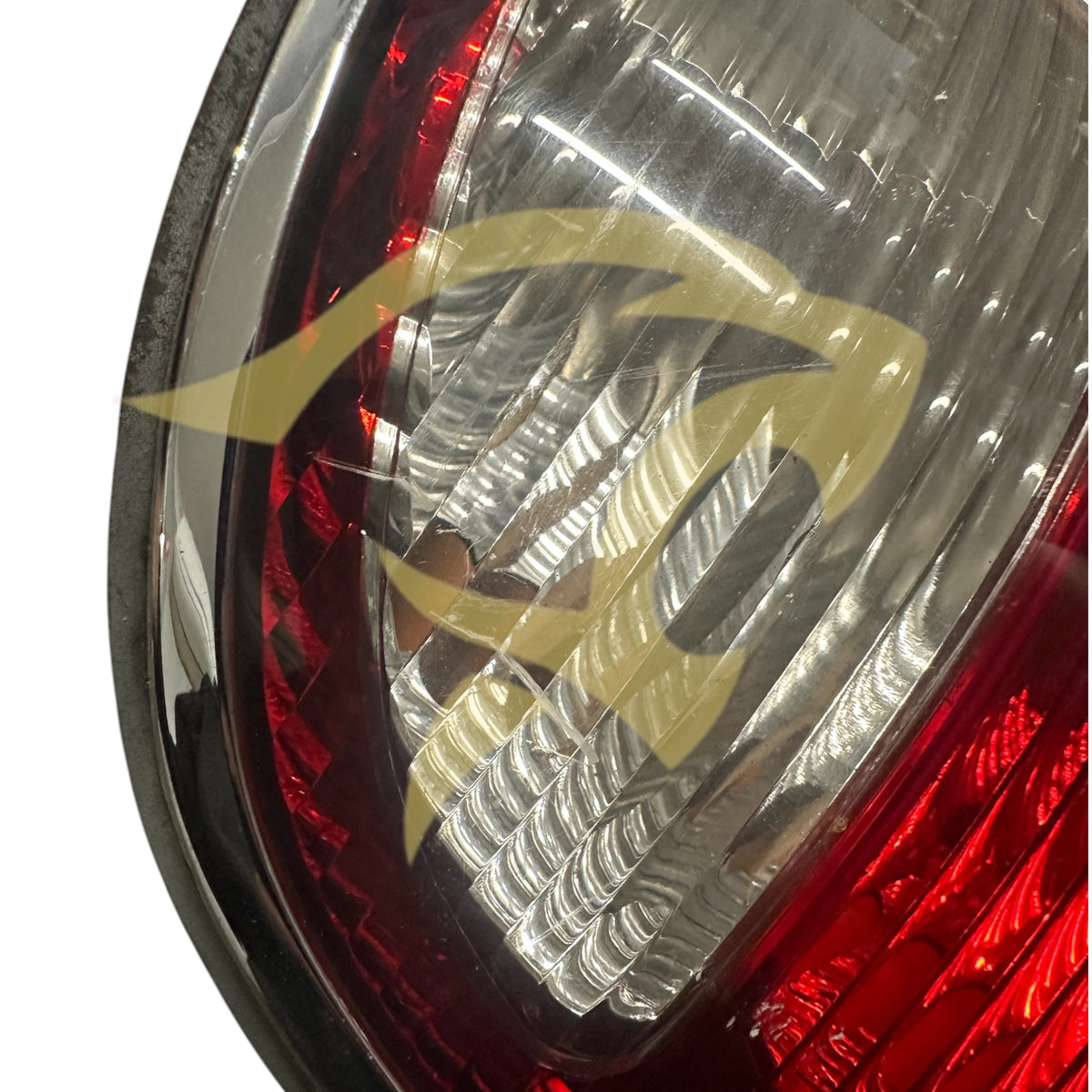 L/H Rear Light Cluster with Chrome Surround - LNC4901CB*SH