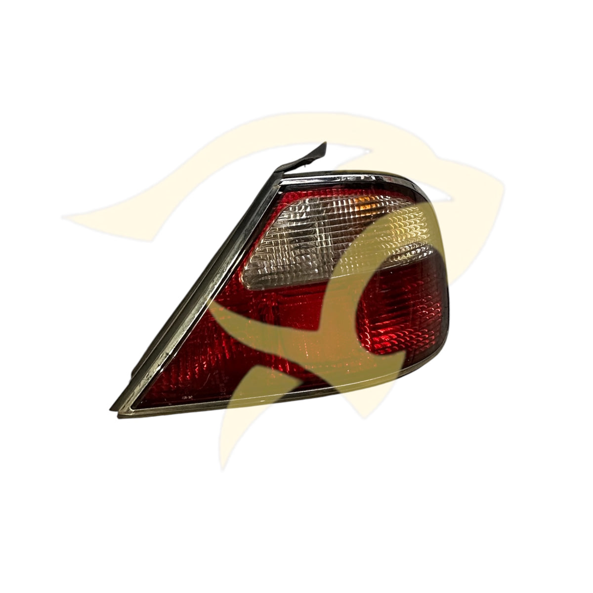 R/H Rear Lamp Cluster with Chrome Bezel & Bulb Cluster - LNC4900CB*SH