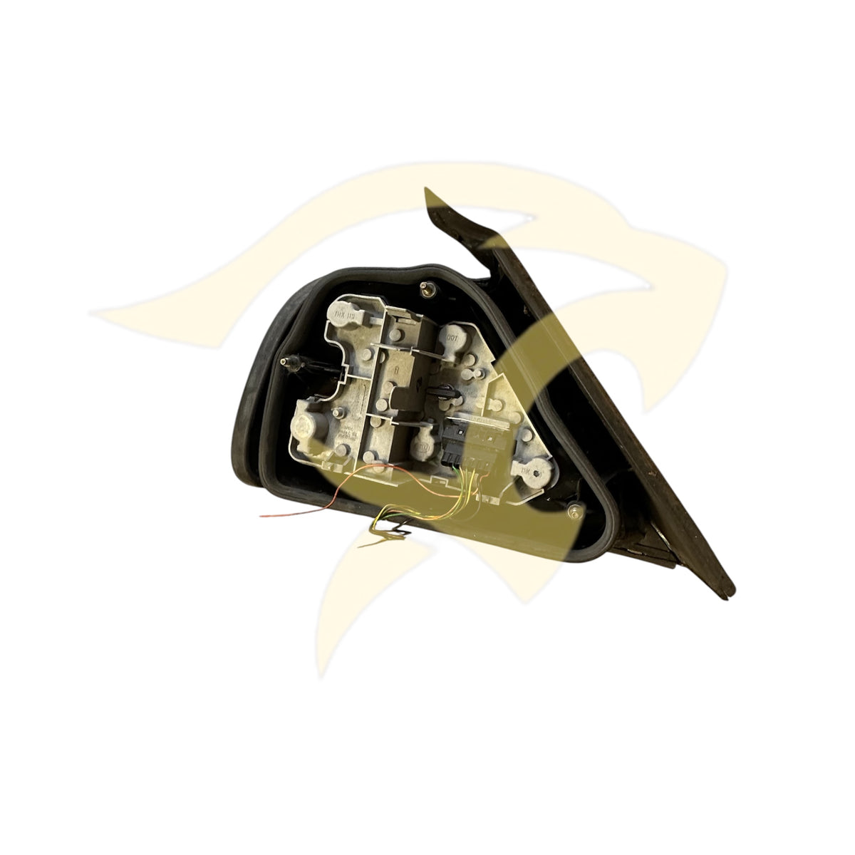 R/H Rear Lamp Cluster with Chrome Bezel & Bulb Cluster - LNC4900CB*SH